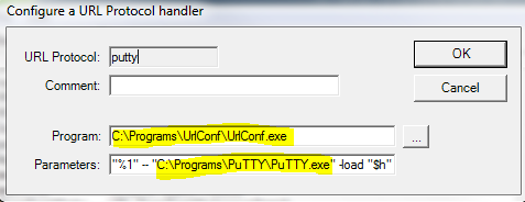 putty profile location portable